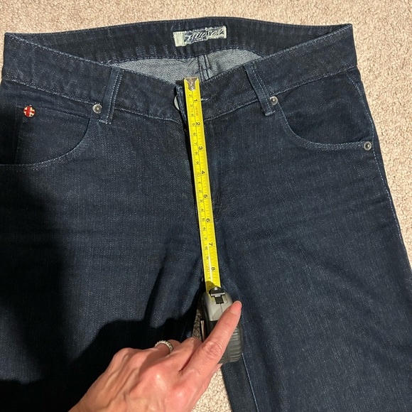 Hudson wide leg flare Jean - Picture 8 of 10